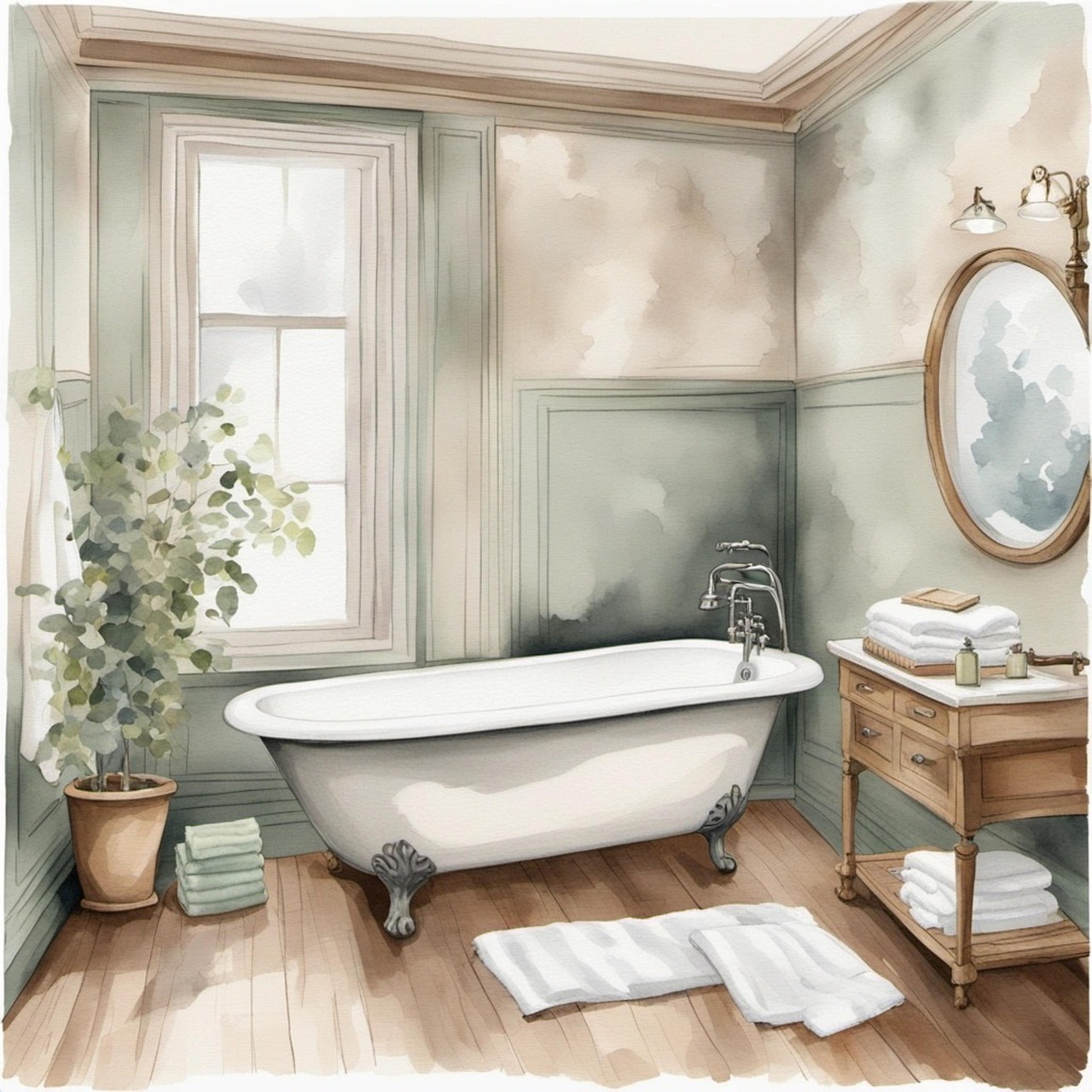 Quelle peinture choisir pour une salle de bain humide ?